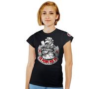 Feudalesimo e Libertà c'è Peste per Te - T-Shirt Donna - Black Plague - Medioevo - Maglietta a Manica Corta 100% Cotone Organico - S