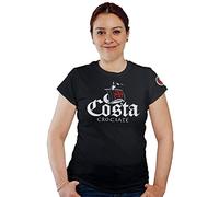 Feudalesimo e Libertà Costa Crociate - Navighiamo per convertirvi - T-Shirt Donna - Medioevo - Maglietta a Manica Corta 100% Cotone Organico