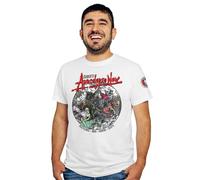 Feudalesimo e Libertà Durer's Apocalypse Now - T-Shirt Uomo - Cavalieri Apocalisse - Cinema - Maglietta a Manica Corta 100% Cotone Organico Traspirante - L