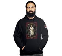 Feudalesimo e Libertà Federico II Stupor Mundi - Felpa Unisex - Puer Apuliae - Felpa Nera con Cappuccio - XXL