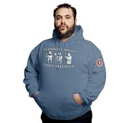 Feudalesimo e Libertà in Omni a Pericula Tasta Testicula - Felpa Unisex - Portafortuna - Scaramanzia - Felpa con Cappuccio - XXL