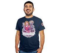 Feudalesimo e Libertà La Vita Fugge - Petrarca - T-Shirt Uomo - Medioevo - Poesia - Maglietta a Manica Corta 100% Cotone Organico - XXL