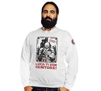Feudalesimo e Libertà Luca Ti Son Genitore - Darth Vade r - Felpa Unisex - Guerre Stellari - Felpa Girocollo in Cotone - XXXL