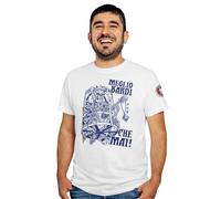 Feudalesimo e Libertà Meglio Bardi Che Mai - T-Shirt Uomo - D&D - Gioco di Ruolo - Fantasy - Maglietta a Manica Corta 100% Cotone Organico - L