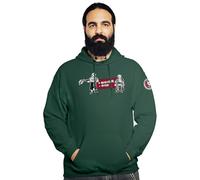 Feudalesimo e Libertà più Menestrelli Meno Deejay - Felpa Unisex - Musica - Medioevo - Felpa con Cappuccio Verde - L