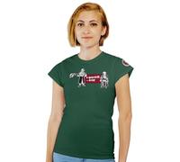 Feudalesimo e Libertà più Menestrelli Meno Deejay - T-Shirt Donna - Musica - Medioevo - Maglietta a Manica Corta 100% Cotone Organico - M