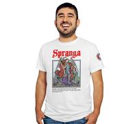 Feudalesimo e Libertà Spranga - Parole Longobarde - T-Shirt Uomo - Barbero - Medioevo - Maglietta a Manica Corta 100% Cotone Organico - XXL