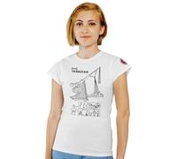 Feudalesimo e Libertà Trabucco - Plebea - T-Shirt da Donna - Vichinghi - Medioevo - Maglia Girocollo 100% Cotone