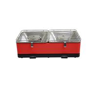Feuerdesign Barbecue a Carbonella Portatile Santorin Rosso