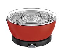 FEUERDESIGN VESUVIO GRILL PINZA BARBECUE 33 CM VENTOLA A BATTERIA BORSA ROSSO