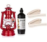 Feuerhand Set per principianti con lanterna, Baby Special 276, con 1 litro di alcalino e 2 stoppini di ricambio