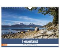 Feuerland - Am Puls der Wildnis (Wandkalender 2026 DIN A4 quer), CALVENDO Monatskalender: Fazinierende Urlandschaften und Tiere am südlichen Ende der Welt