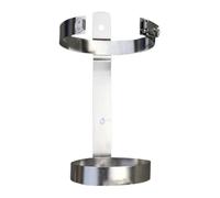 Feuerlöscher Feste Halterung 304 Edelstahl - 2 kg Typ Marine Gabelstapler Rack Mit Eisenfuß | Rostfrei Langlebig Für Fahrzeuge Schiffe Lagerhäuser | Tragkraft 2kg Einfache Installation Schutz