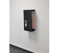 Feuerlöscherhalter Feuerlöschhalterung Supporto per Estintore Antracite