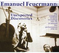 Feuermann, Emanuel - Unexpected Discoveries (4 CD)