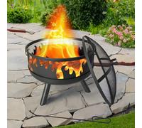 Feuerschale Haushalt International Nera, Protezione Antispruzzi, Ø 61,5x43cm