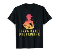 Feuerwehrmann Jugendfeuerwehr Freiwillige Feuerwehr Maglietta