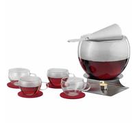 Feuerzangenbowle-Set 11tlg 3,5l Punzone Stoviglia Occhiali Partyzubehoer Buffet
