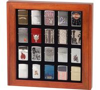 Feuerzeug-Sammlervitrine per 20 Zippo Accendini Catena - Esposizione Non