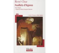 Feuillets D'Hypnos [Lingua francese]