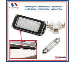 Feux Posteriori Targa BOXER JUMPER III 6350AX 6350Z3 C5W 1 Lampada
