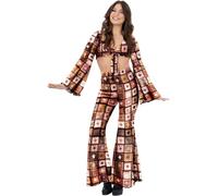 Fever 60s Vintage Crochet Costume - L
