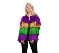 Fever Decorazione Giacca Festival Carnival Festival Donna Costume Rave Festa Dis