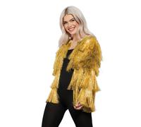 Fever Decorazione Giacca Festival Carnival Festival Donna Costume Rave Festa Dis