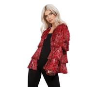 Fever Decorazione Giacca Festival Carnival Festival Donna Costume Rave Festa Dis