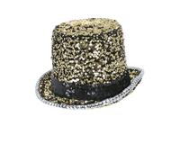 Fever Deluxe Feltro & Lustrini Top Cappello Domatore di Circo Costume Showtime