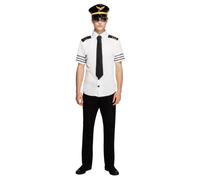 Fever Mile High Costume Da Pilota Uomo (SM2627)