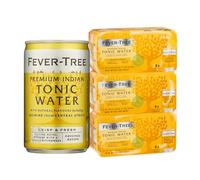Fever-Tree Indian Tonic Water 8 x 150 ml (Pack of 3, Total 24 Cans)