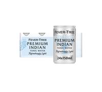 Fever-Tree Refreshingly Light Indian Tonic Water 8 x 150 ml (confezione da 3, totale 24 lattine)