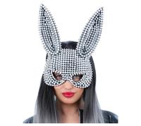 FeverAdulto Unisex Bad Bunny Borchiato Maschera Occhi (Costume) (SM870)