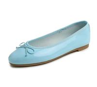 Feversole Cuscino Variopinto della Schiuma di Memoria del Macaroon delle Donne Insock Balletto del Lacca Blu Cielo 41 EU