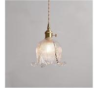 FEWDSCA Antico Fiore Vetro Sospensilucer Cucina Isola Lavandino Moderno Casale Fiore Soffitto Sospensilampada Nordica Piccolopadarior Sala da Pranzo Camera da Letto/Cancella