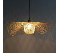 FEWDSCA E27 Sospensione Luce Vintage Lampada Sospensione Retro Lampade Sospensioni Industriali Tavolo da Pranzo Minimalismo Design Rotondo Altezza Regolabile Lampadario Pranzo Studio Soggiorno