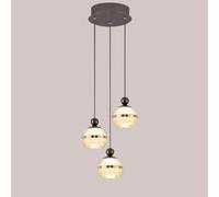 FEWDSCA Isola Di Cucina in Alluminio Interna Di Luci Ceilihangilight Moderna Nordica Ha Condotto la Camera da Letto Liviroom Corridoio Regolabile/3 Temp Colore/Di B