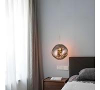 FEWDSCA Lampada a Sospensione Moderna Lampada a Sospensione in Stile Classico Lampada a Sospensione Regolabile in Altezza Lampada a Sospensione in Acrilico Fresco con E27 per Sala da Pranzo Soggiorno