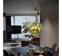 FEWDSCA Lampada a Sospensione Moderna Lampada a Sospensione in Stile Classico Lampada a Sospensione Regolabile in Altezza Lampada a Sospensione in Acrilico Fresco con E27 per Sala da Pranzo Soggiorno