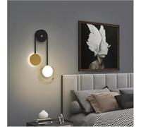 FEWDSCA Lampada - Lampada a Parete Ha Portato la Luce in Alluminio Sul Muro Camera da Letto Lampada Soggiorno Fianco Letto Sfondo Corridoio Villa Sconce Lampada a Parete Camera da Letto/Bianco Fresco/