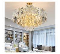 FEWDSCA Lightiyaoqshu Light Shades Ceilimodern Crystal Fixture Contemporarysp Hangilight for Home Restaurant Decor/D80*H45Cm