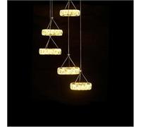 FEWDSCA Lua Soffitto Fixture Leddari Modernodario Diloda Di Luce Compatibile Casa Decorativa Illuminaziinlo Sospensisoffitto/Bianco Caldo/F