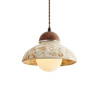 FEWDSCA Lumini a Sospensione Indoor Nordic Concrete Lotus Fiore Lampada Moderna Regolabile Cemento Soffitto Camera da Letto Lampada a Sospensione per L'Isola Della Cucina