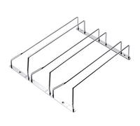 FEWDSCA Scaffale in Acciaio Inossidabile Montato a Parete Sotto Cabinet Stemware Rack Appendendo il Titolare Del Bicchiere Del Vino Pub Della Cucina Bar 27Cm/27 cm