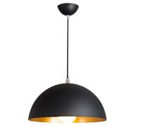 FEWDSCA Semicirclep Matte Black Domep Fitting, Mid Centurys Room inside Light Fixture Hangiliviroom Foyer Entryway/35Cm