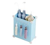 FEWDSCA Umbrella Umbrella Stand Umbrella Stand con Gancio Umbrella Rack Umbrella Pp Umbrella Carrello Umbrella Home Corridor Door Umbrella Rack/Blu/39 * 19 * 49 cm
