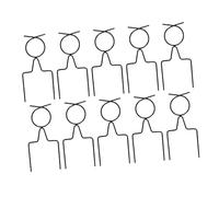 FewNvWa 10 Pezzi di Guida per Tubo da Giardino, Punte in Ferro, Guide per Tubo per Protezione del Prato Dell'aiuola