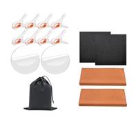 FewNvWa 15 Pezzi Kit Piattaforma Carte Set Riparazione Pulizia Accessori Carte da Gioco con Dischi Clip Sacchetto Portatile Funzione