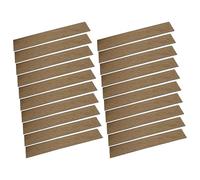 FewNvWa 20 Pezzi Pavimento Casa delle Bambole Piastrelle Miniatura Accessori PVC Aspetto Naturale Adatti per Creazioni Diorami Progettazione Interni Mini Atti, Colore Giallo Pera